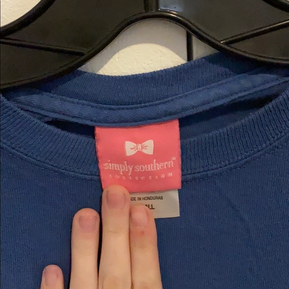 Simply southern navy long sleeve shirt - Picture 6 of 6